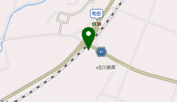 千元の地図画像