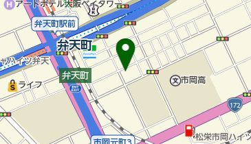 お好み焼き すえひろの地図画像