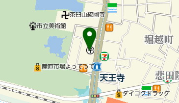 BARピーコートの地図画像