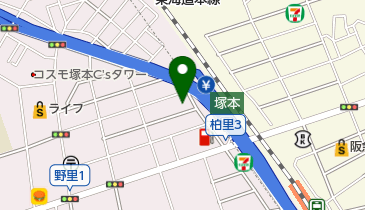 家庭料理 こやまの地図画像