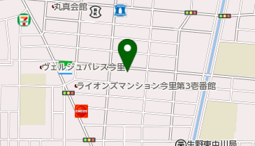 花かごの地図画像