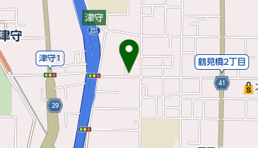 力餅食堂の地図画像