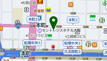 喜あじ 本町店の地図画像