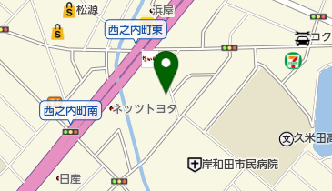 市場食堂の地図画像