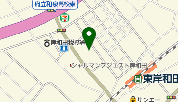 唐々亭の地図画像