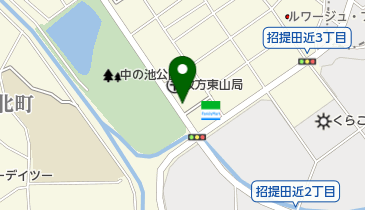 一千庵の地図画像