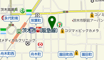 おふくろの味伊吹の地図画像