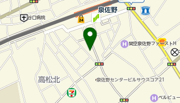 楽家の地図画像
