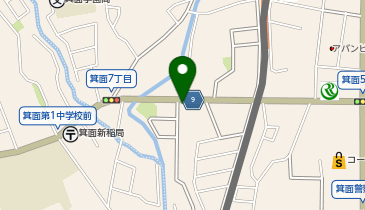 銀なべの地図画像