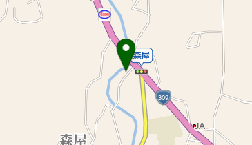 赤城館の地図画像