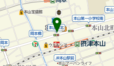 フープの地図画像
