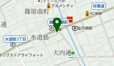 南京亭かたせの地図画像