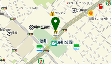 花串の地図画像