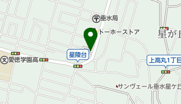 生そば 天ぷら ときわそば 星陵台本店の地図画像