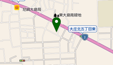 居酒屋安 尼崎市 その他居酒屋 660 0075 の地図 アクセス 地点情報 Navitime