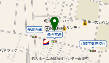 響屋の地図画像