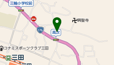 嬌菴の地図画像