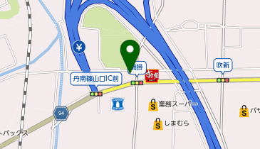 牛屋たなかの地図画像