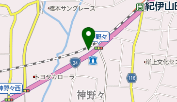 珍平そばの地図画像