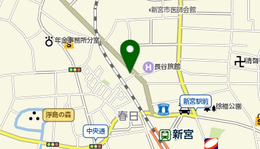 きのした和食の地図画像