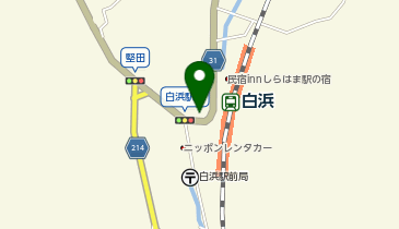 まつやの地図画像