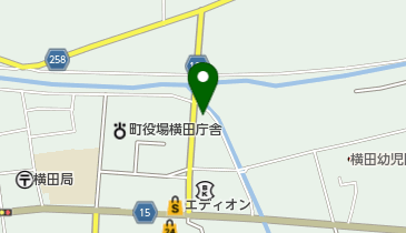 佳肴やきとりの地図画像