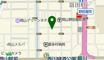姿勝大の店の地図画像