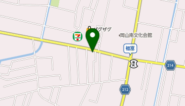 成田家 福富店の地図画像