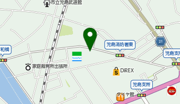 かつ波の地図画像