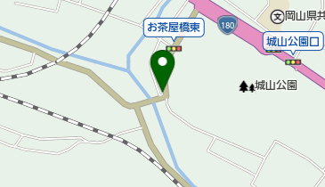 西作食堂の地図画像