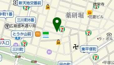 お食事処 新京本店の地図画像
