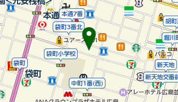 BAR THE BAR-Dの地図画像