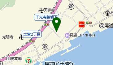 尾道 あかとらの地図画像