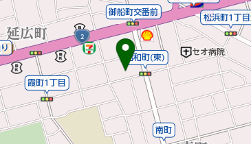 鉄板焼 一銭の地図画像