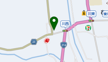 香川飲食店の地図画像