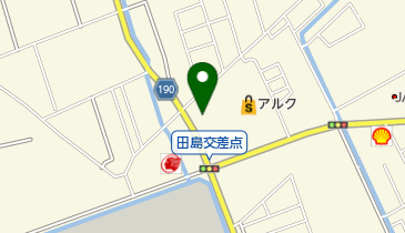 利波亭の地図画像