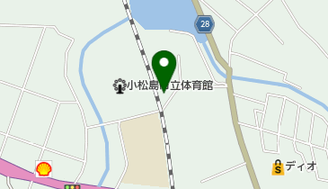 ひちりん館の地図画像