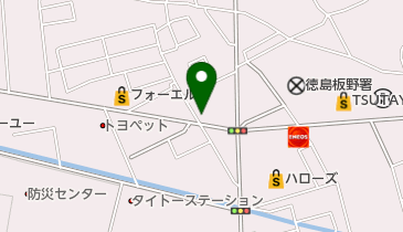 森本食堂の地図画像