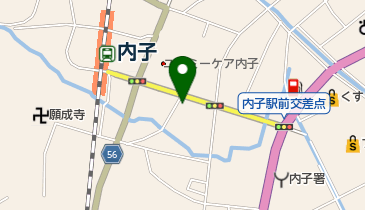 なごみ お食事処の地図画像