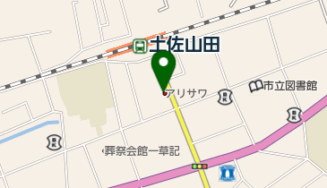 合歓木の地図画像