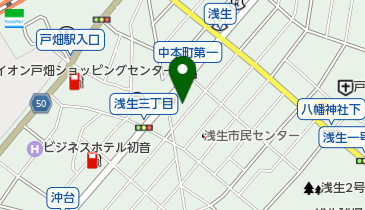 奇兵隊 和風カフェバーの地図画像