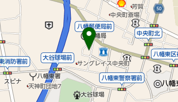 長洲 中央町店の地図画像