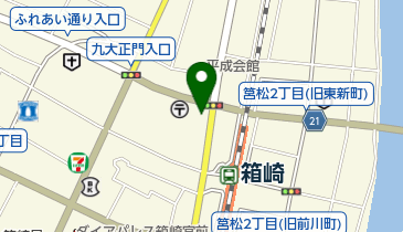 もつ鍋いっちゃんの地図画像