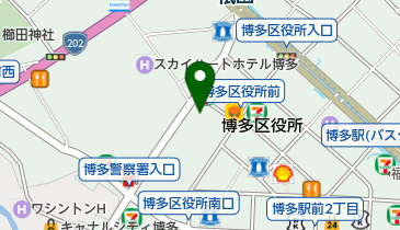 てんぷら にってんの地図画像