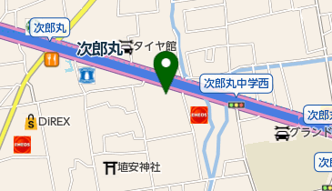 ウエスト 次郎丸店の地図画像