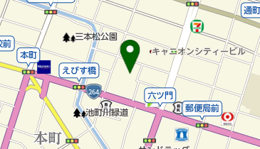 びすとろ旬彩の地図画像