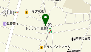 風来坊 櫛原店の地図画像