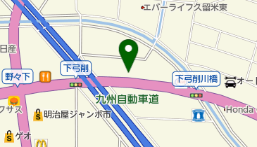 ミスタージョージ 東合川店の地図画像