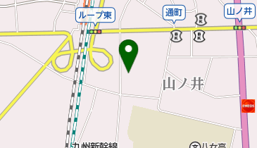 喜望亭の地図画像