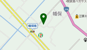 銀亭の地図画像